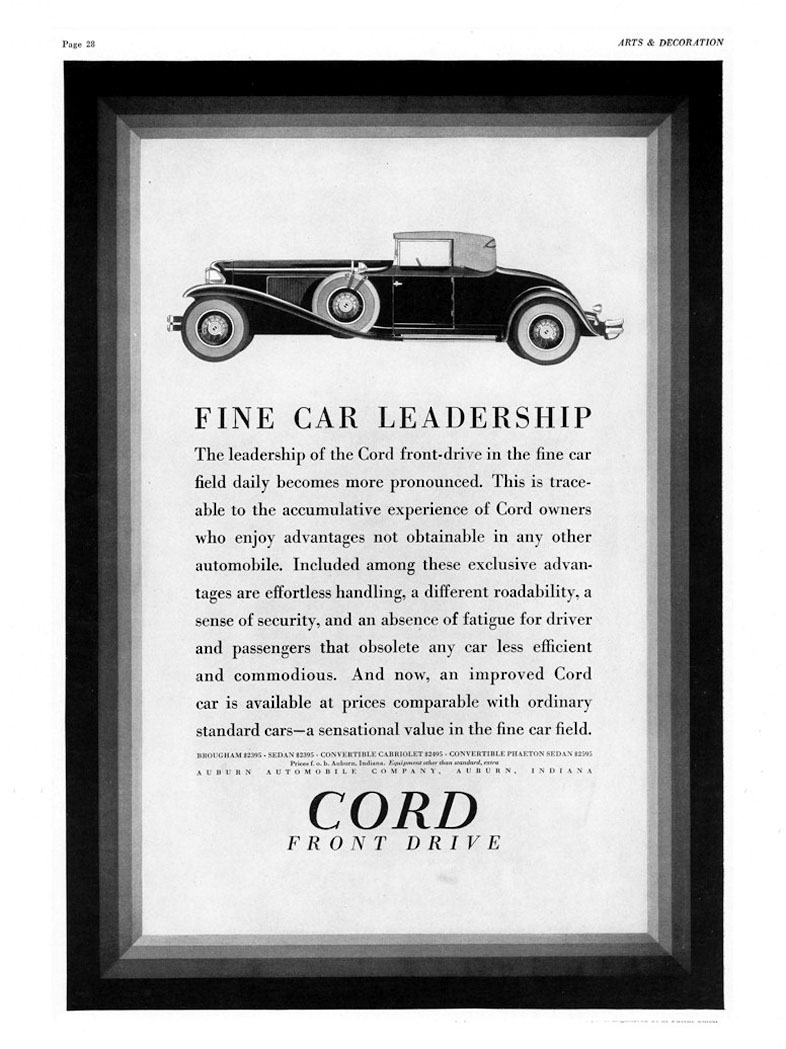 1931 Cord 5
